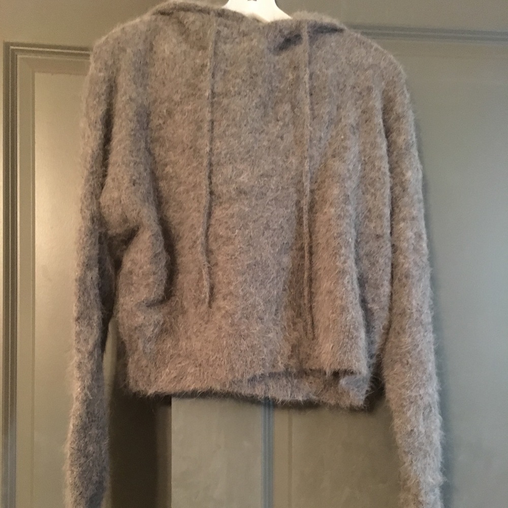 RTA mohair hoodie sweater new